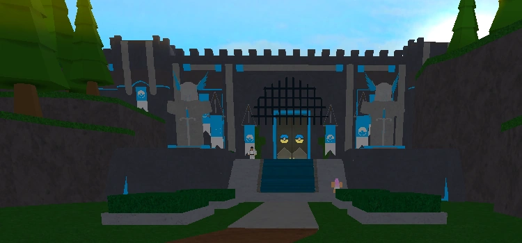 Roria League Gate — entrance to the path of ultimate challenge.