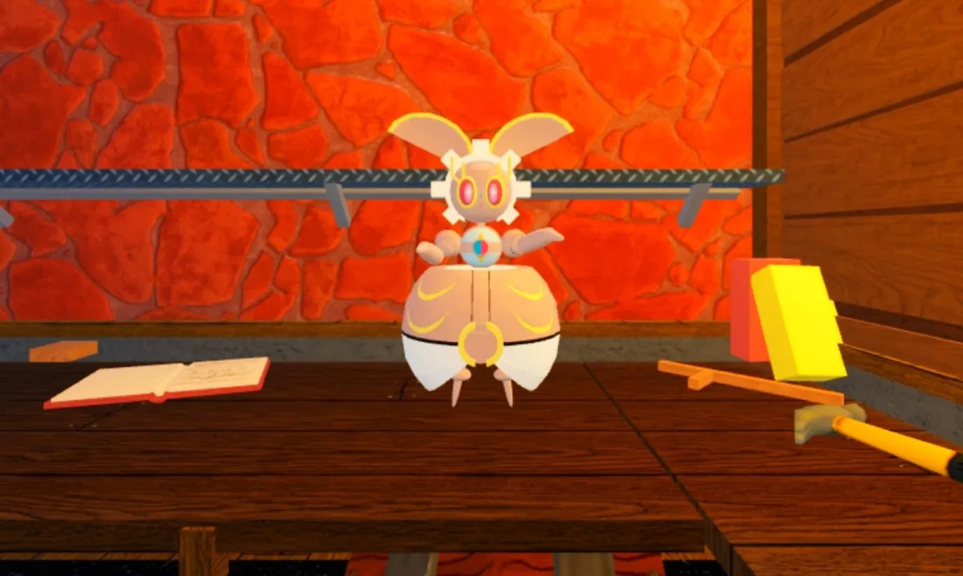 Magearna awaken after fully assembled