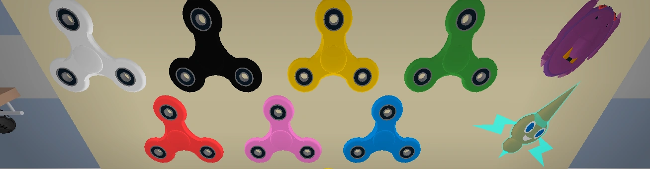 The 9 Deluxe Hoverboards in the Decca Branch costing 50 Robux each.