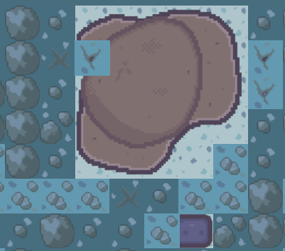 A Fossilized Egg being excavated.