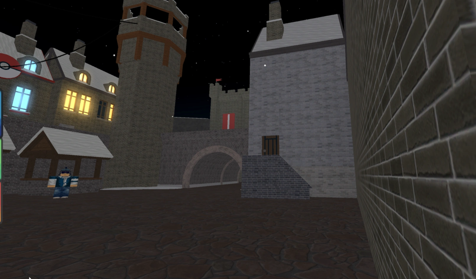 Hidden Power checker lives in the tall house.