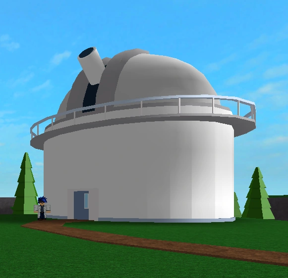The entrance of Cosmeos Observatory.