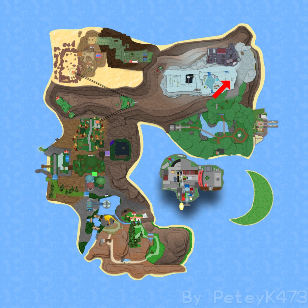 Dendrite Chamber on the Roria map