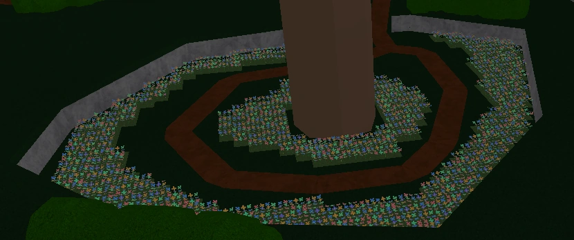 The secret garden hidden deep inside Safari Zone.