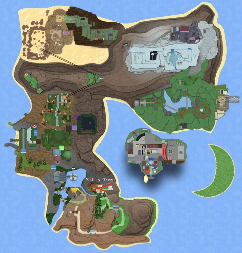 Mitis Town on the Roria map