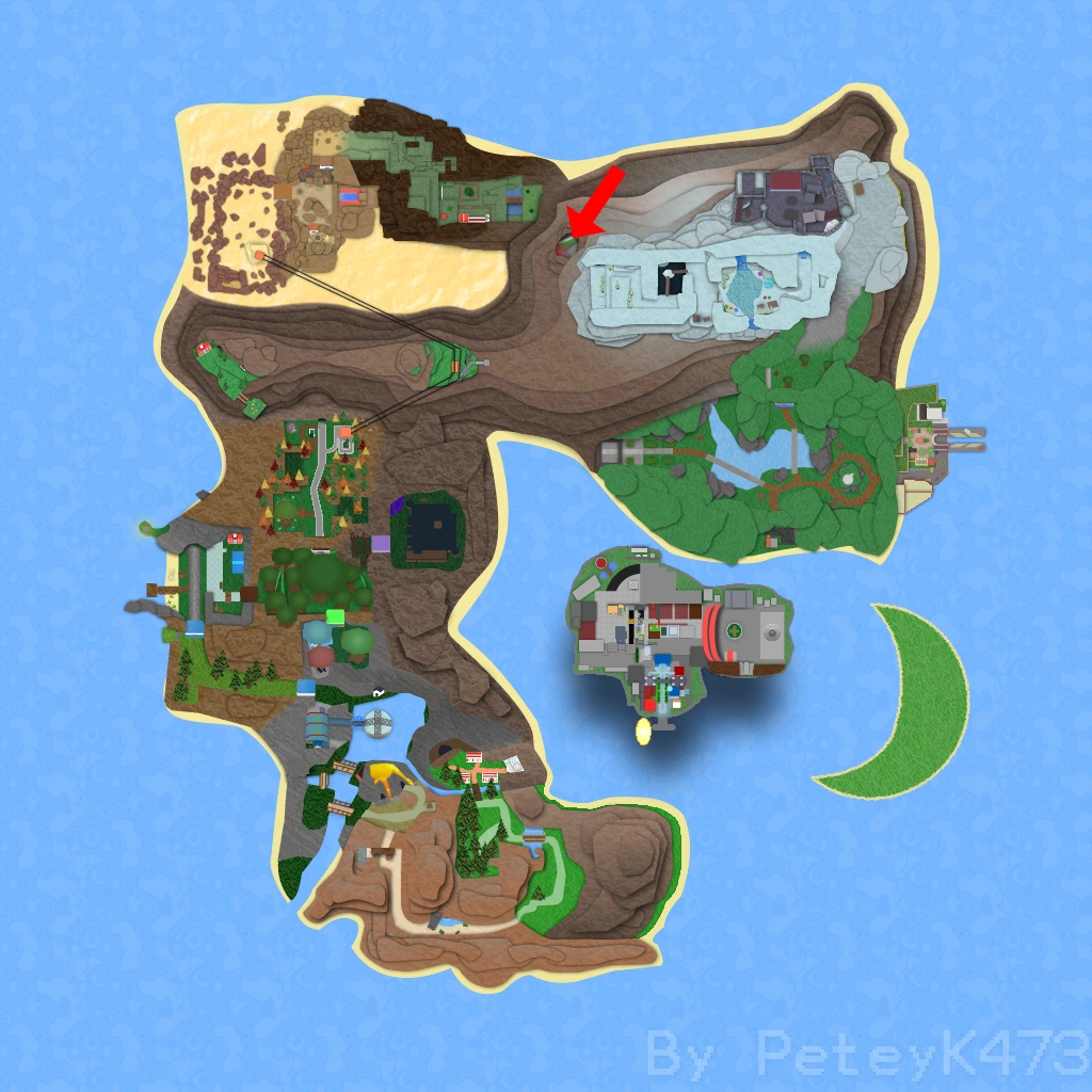 Fluoruma City on the Roria map