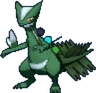 Green Christmas Sceptile